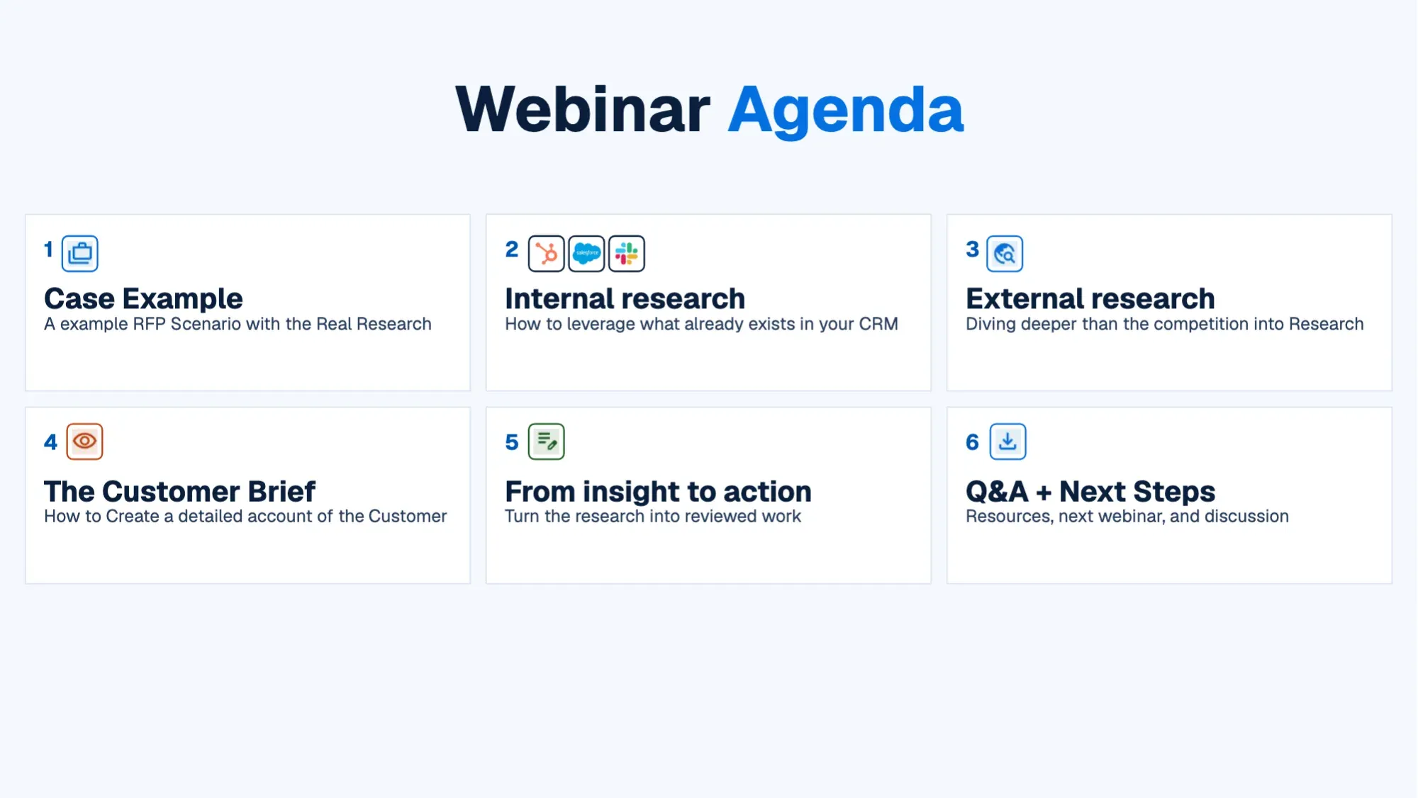 How to Win RFPs with Customer Insight: Slides, page 3