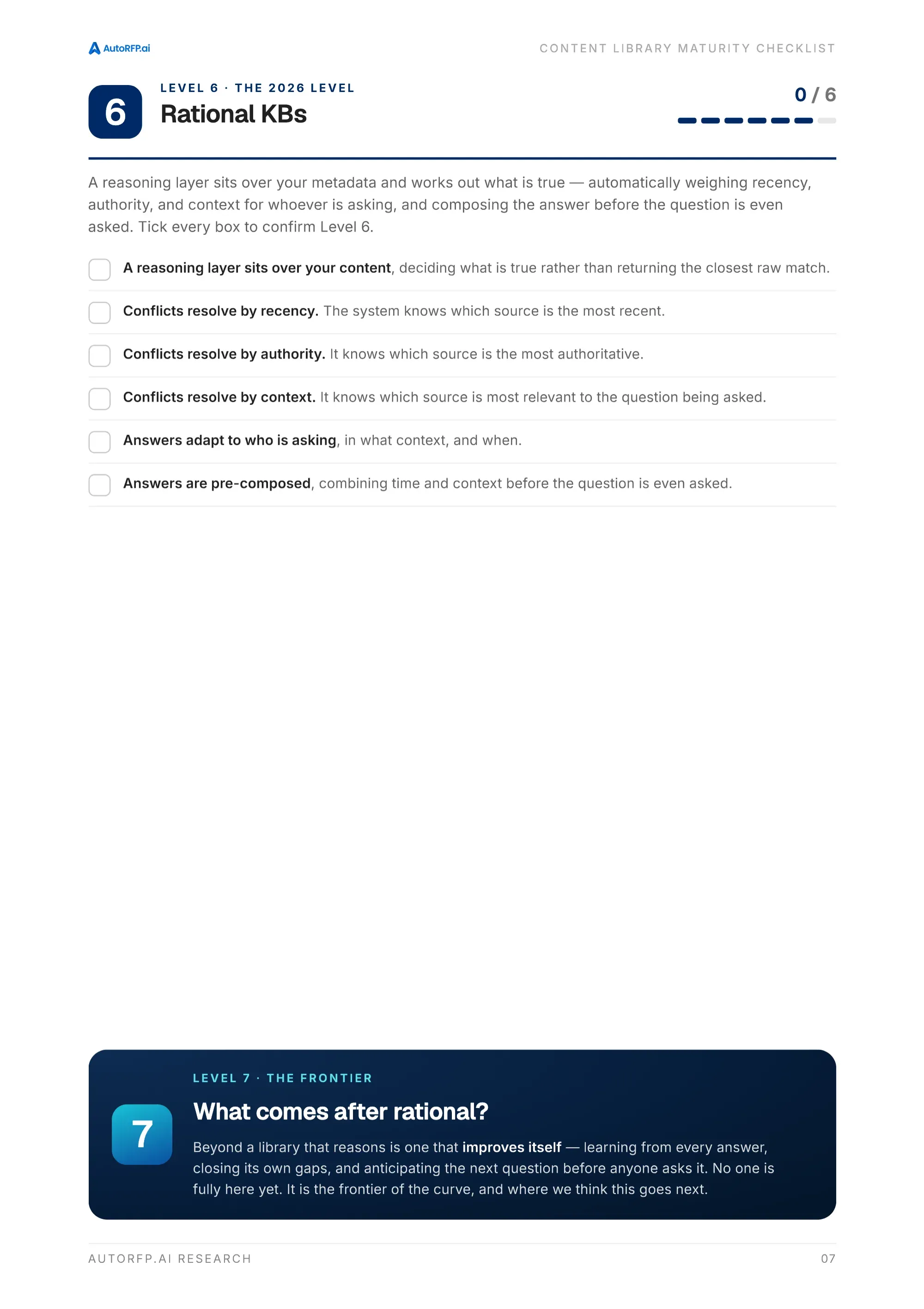 Content Library Checklist: Is Your Library Ready for AI?, page 7