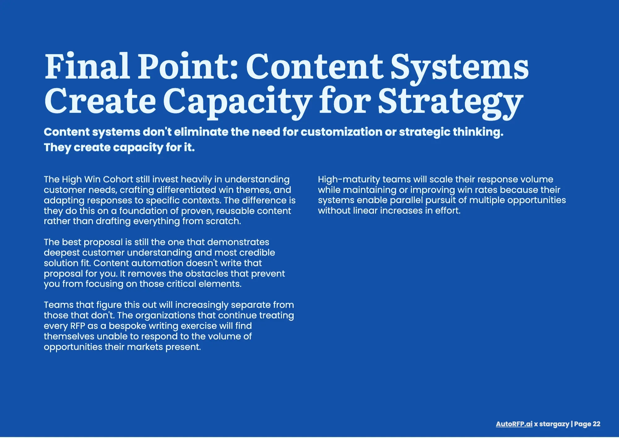 Proposal Win Rate Report 2026, page 24