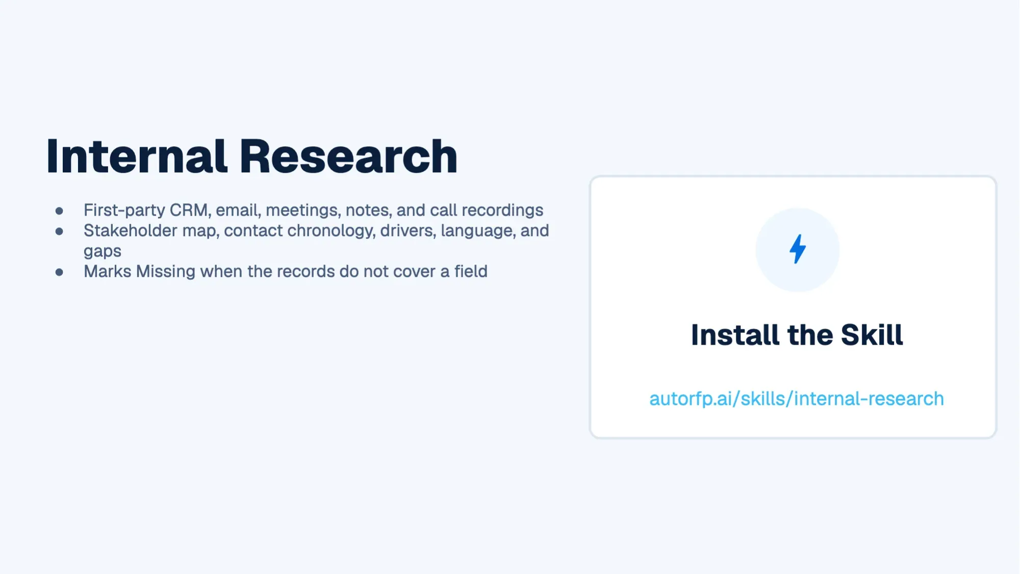 How to Win RFPs with Customer Insight: Slides, page 26