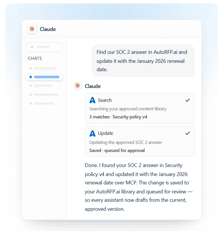AutoRFP.ai Model Context Protocol server for AI assistants