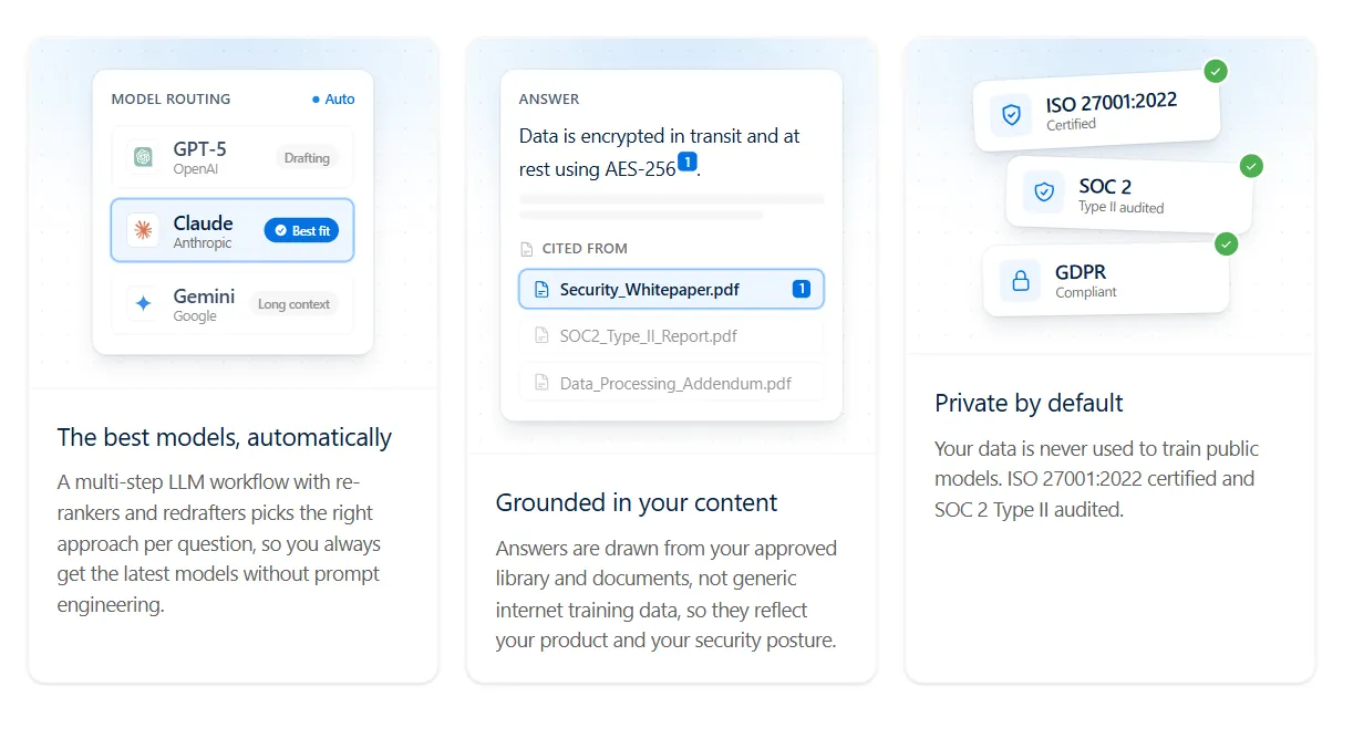 Source-Grounded Answers With Trust and Feedback Scores