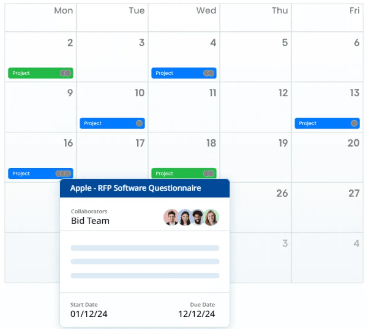 RFP capacity planning