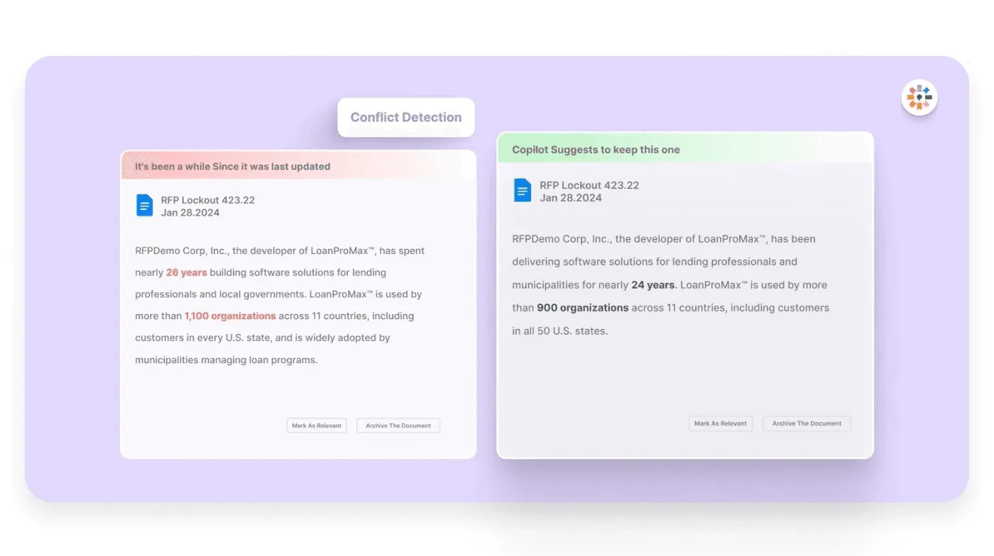 Conflict Detection & Data Management