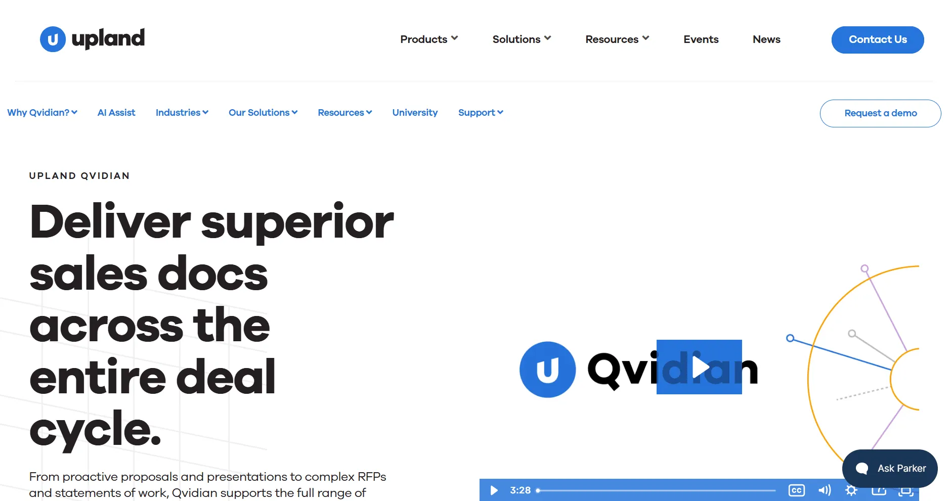 Qvidian home page