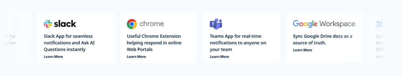 Integrations 