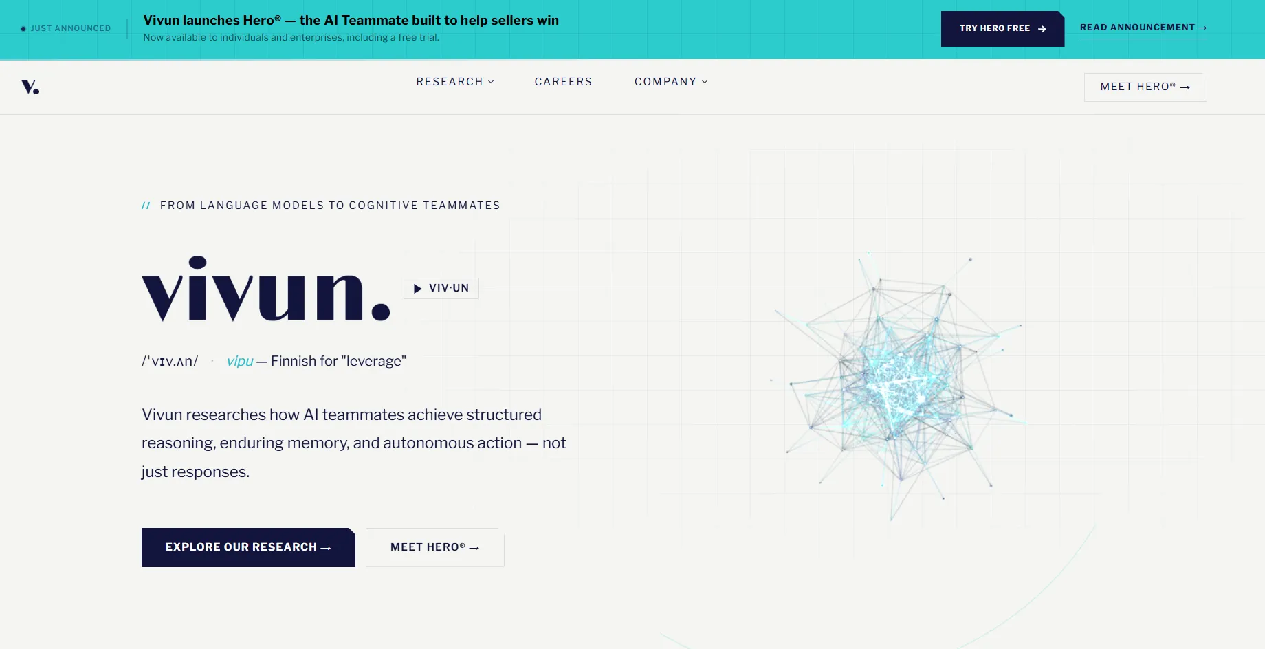 Hero by Vivun live deal support platform